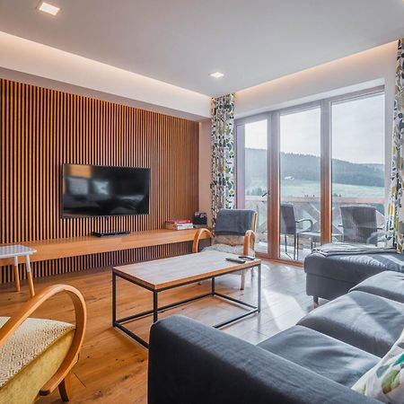 Apartman Svicarek Loučná pod Klínovcem Exteriör bild